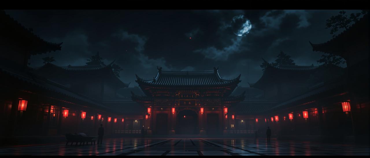 三级影院独家呈现影视作品《长安风云录》横幅宣传图